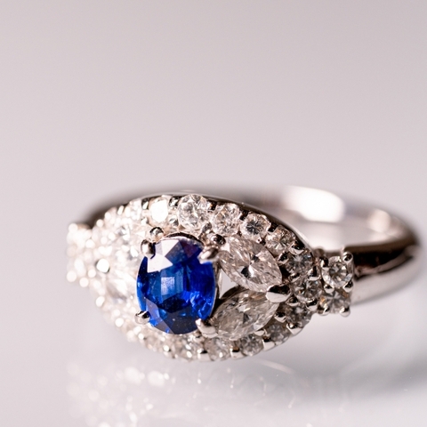 Natural Gemstone Engagement Rings Auckland NZ